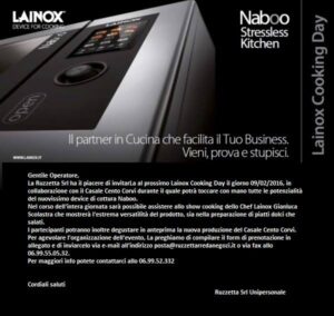 Lainox Cooking Day